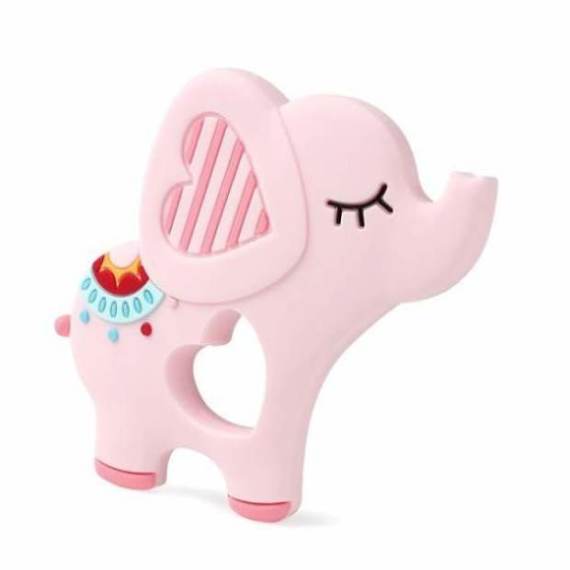 TYRY.HU 1Pcs Baby Teether Animal Koala Elephant Rabbit Owl Food Grade Silicone Baby Teething Necklace Toys DIY Childen's Gifts