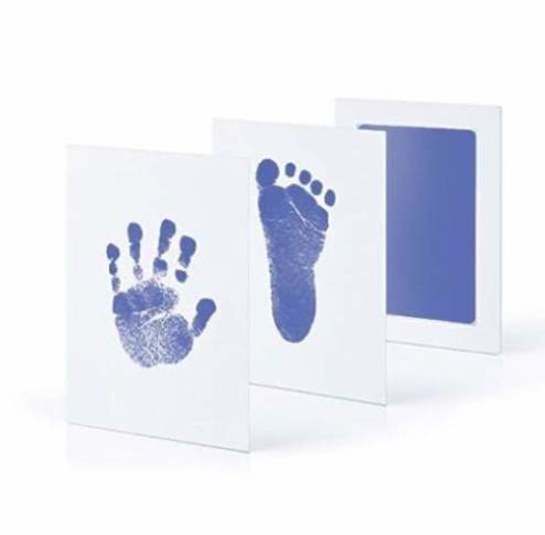 Baby Care Non-Toxic Baby Handprint Footprint Imprint Kit Baby Souvenirs Casting Newborn Footprint Ink Pad Infant Clay Toy Gifts