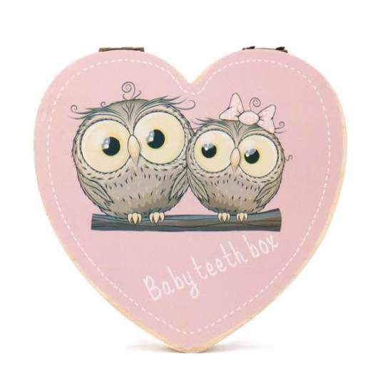 Baby Tooth Box Poland/English/Dutch/Russian/French /Italian Wooden Milk Teeth Organizer Storage Boys Girls Baby Souvenirs Gift