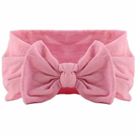 2019 New Baby Nylon Headband Soft Rabbit Bowknot Turban Hair Bands for Children Girls Elastic Headwrap Hair Accessories