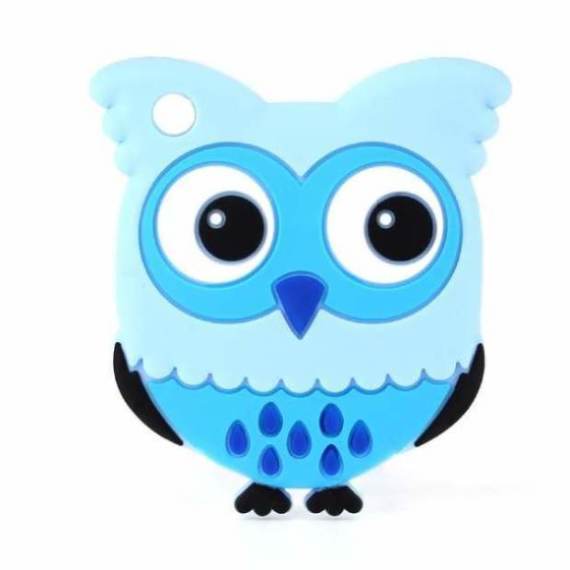 TYRY.HU 1Pcs Baby Teether Animal Koala Elephant Rabbit Owl Food Grade Silicone Baby Teething Necklace Toys DIY Childen's Gifts