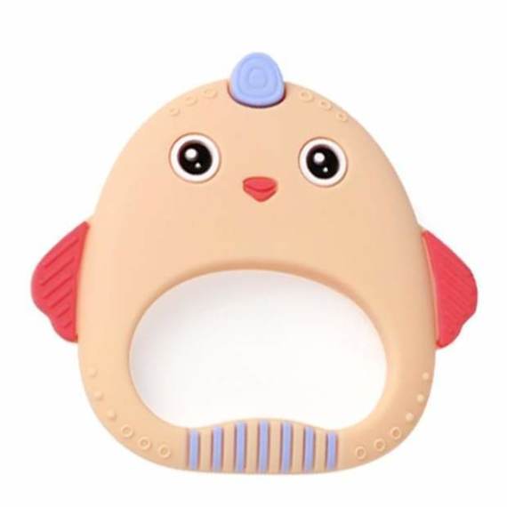 TYRY.HU 1Pcs Baby Teether Animal Koala Elephant Rabbit Owl Food Grade Silicone Baby Teething Necklace Toys DIY Childen's Gifts