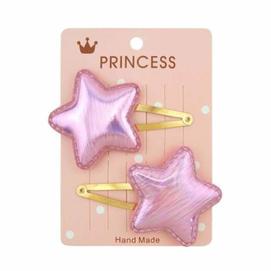 Gradient color flip sequin five-pointed star love crown child baby hairpin BB Hair Clips for Baby Girls Kids Hair Accessories