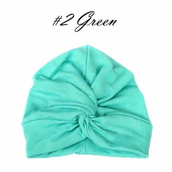 New Toddler Kids Baby Turban Head Wrap Hat Children Girls Cotton Blends Hat Lovely Soft Cute