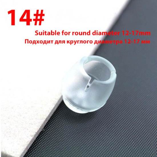 16Pcs/Lot Table Chair Leg Mat Silicone Non-slip Table Chair Leg Caps Foot Protection Bottom Cover Pads Wood Floor Protectors