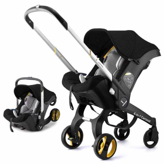 Baby Stroller 4 In 1 Travel Systems Stroller Baby Foldable Portable Jogging Stroller Newborn Baby Carriage