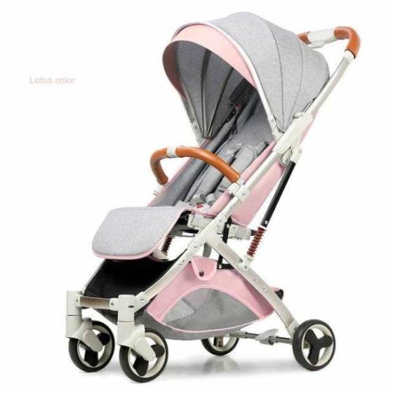 free shipping 5.8 kg Light stroller gold frame car Portable fold Umbrella baby stroller Newborn Travelling Pram on plane gifts