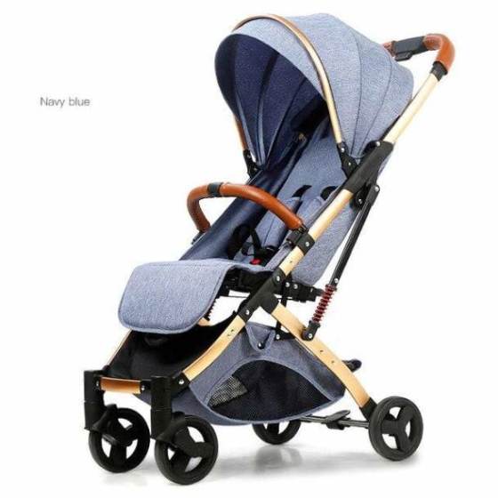 free shipping 5.8 kg Light stroller gold frame car Portable fold Umbrella baby stroller Newborn Travelling Pram on plane gifts