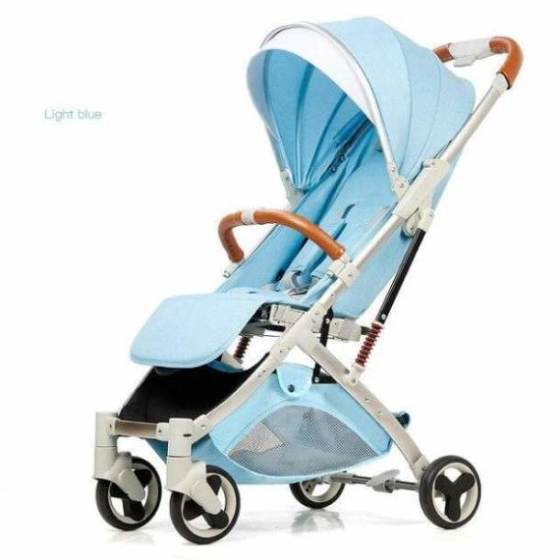 free shipping 5.8 kg Light stroller gold frame car Portable fold Umbrella baby stroller Newborn Travelling Pram on plane gifts