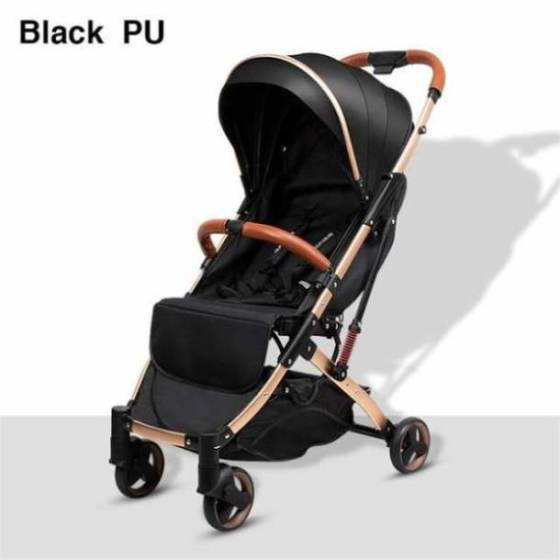 free shipping 5.8 kg Light stroller gold frame car Portable fold Umbrella baby stroller Newborn Travelling Pram on plane gifts