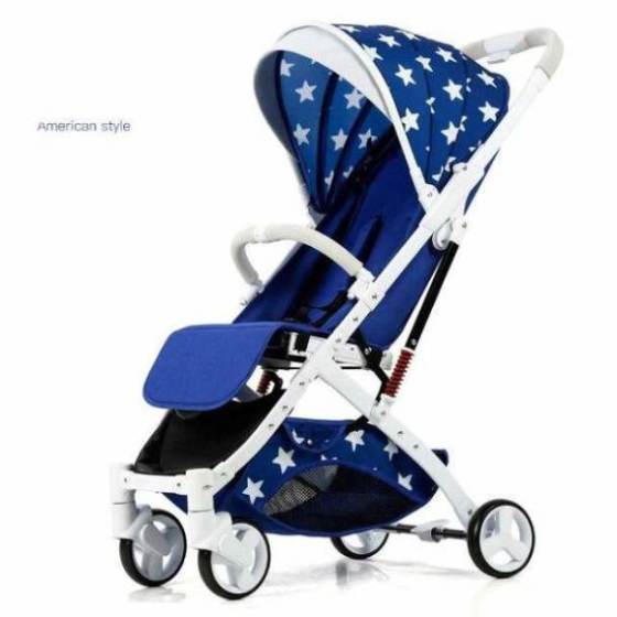 free shipping 5.8 kg Light stroller gold frame car Portable fold Umbrella baby stroller Newborn Travelling Pram on plane gifts