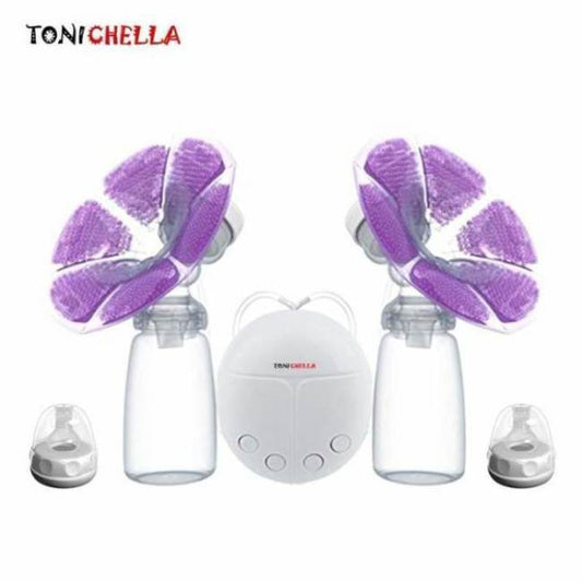 Single/Double Electric Breast Pump With Milk Bottle Infant USB BPA free Powerful Breast Pumps Baby Breast Feeding T0451