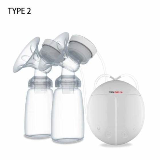 Single/Double Electric Breast Pump With Milk Bottle Infant USB BPA free Powerful Breast Pumps Baby Breast Feeding T0451