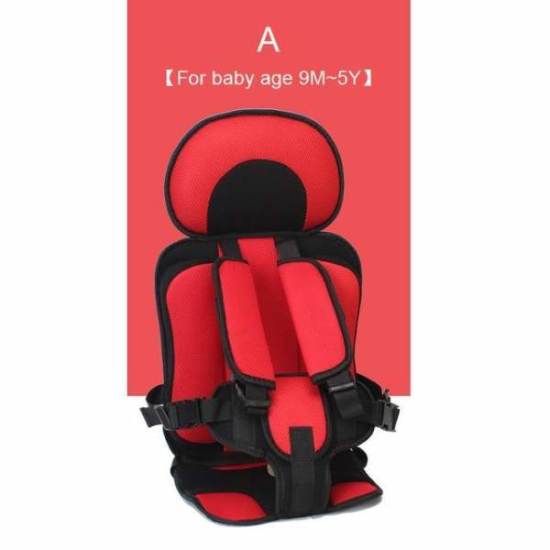 Baby Seat Chair for Children Kids Seat Mattress Pad Toddler Portable Baby Sitting Chair Cushion up to 5 Years Old Red Pink Blue