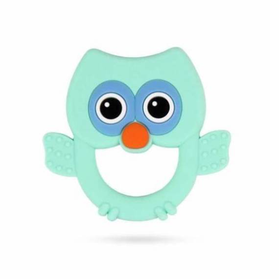 TYRY.HU 1Pcs Baby Teether Animal Koala Elephant Rabbit Owl Food Grade Silicone Baby Teething Necklace Toys DIY Childen's Gifts