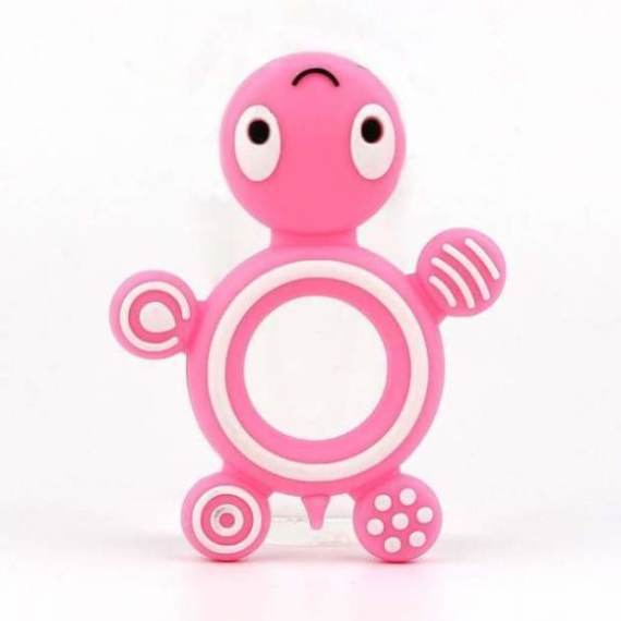 TYRY.HU 1Pcs Baby Teether Animal Koala Elephant Rabbit Owl Food Grade Silicone Baby Teething Necklace Toys DIY Childen's Gifts