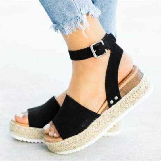 Women Sandals Plus Size Wedges12121 Shoes For Women High Heels Sandals Summer Shoes 2019 Flip Flop Chaussures Femme Platform Sandals