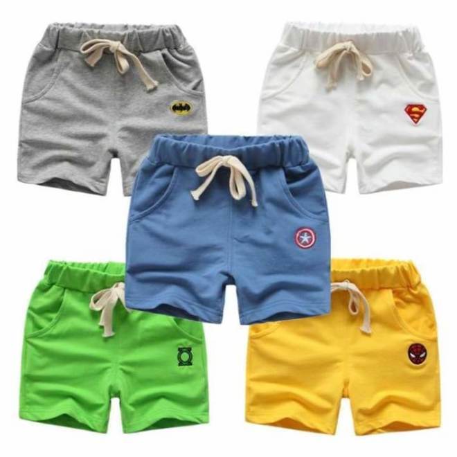 Summer Children Shorts Cotton Shorts For Boys Girls Brand the Avengers Shorts Toddler Panties Kids Beach Short Sports Pants Baby