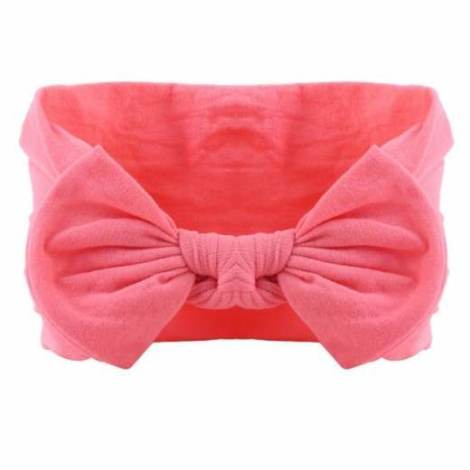 2019 New Baby Nylon Headband Soft Rabbit Bowknot Turban Hair Bands for Children Girls Elastic Headwrap Hair Accessories