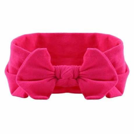 2019 New Baby Nylon Headband Soft Rabbit Bowknot Turban Hair Bands for Children Girls Elastic Headwrap Hair Accessories