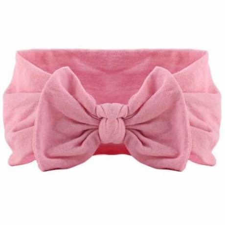 2019 New Baby Nylon Headband Soft Rabbit Bowknot Turban Hair Bands for Children Girls Elastic Headwrap Hair Accessories