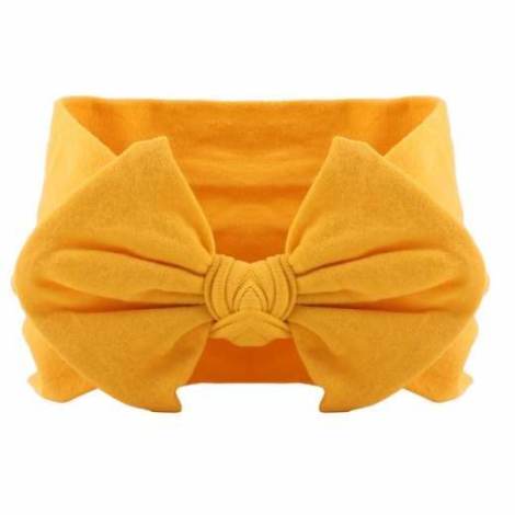 2019 New Baby Nylon Headband Soft Rabbit Bowknot Turban Hair Bands for Children Girls Elastic Headwrap Hair Accessories