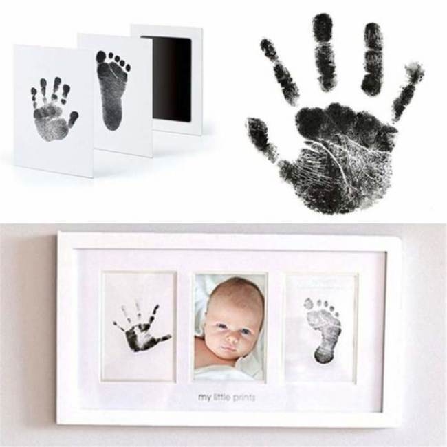 Newborn Baby Handprint Footprint Oil Pad Painting Ink Pad Photo Hand Foot Print Pad Wonderful Souvenir